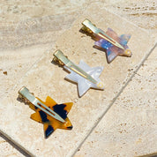 Star Creaseless Hair Clips, Creaseless Hair Clips, makeup clip, no bend clip, kylie clip, flyaway clips, hair setting clip, kim k hair clip, hair accessories