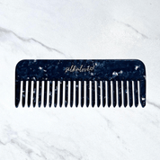 The Full Essential Comb - Silknlove, wide tooth comb, detangling comb, curly hair comb, acetate comb , kitsch comb, slip scrunchie, silk scrunchies