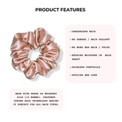 Large Silk Scrunchie - Silknlove 