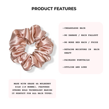 Load image into Gallery viewer, Large Silk Scrunchie - Silknlove 
