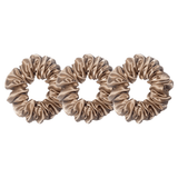 Oat Midi Silk Scrunchie Set