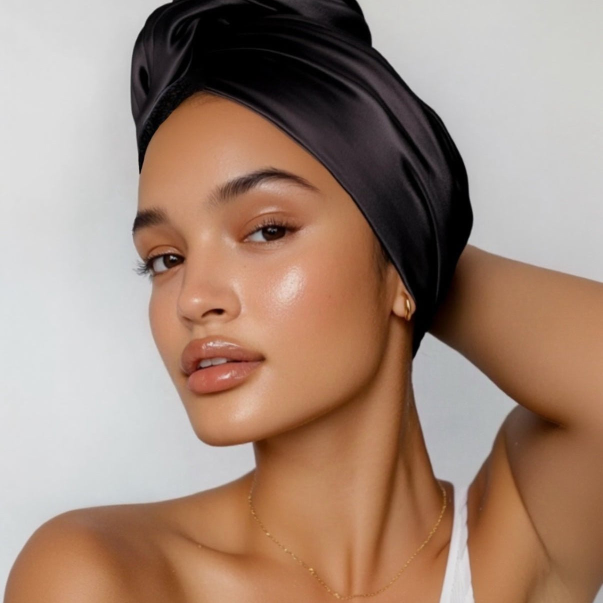 Silk Hair Drying Towel - Silknlove