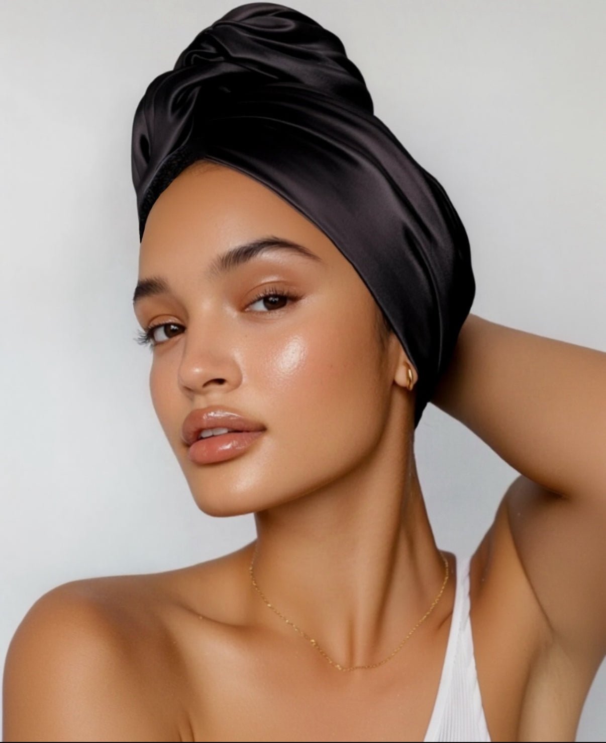 Silk Hair Drying Towel - Silknlove