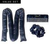 Silk Heatless Curler & Essential Comb Set