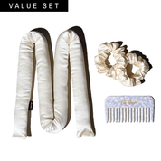 Silk Heatless Curler & Pocket Essential Comb Set - Silknlove