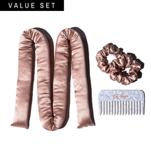 Load image into Gallery viewer, Silk Heatless Curler &amp; Pocket Essential Comb Set - Silknlove
