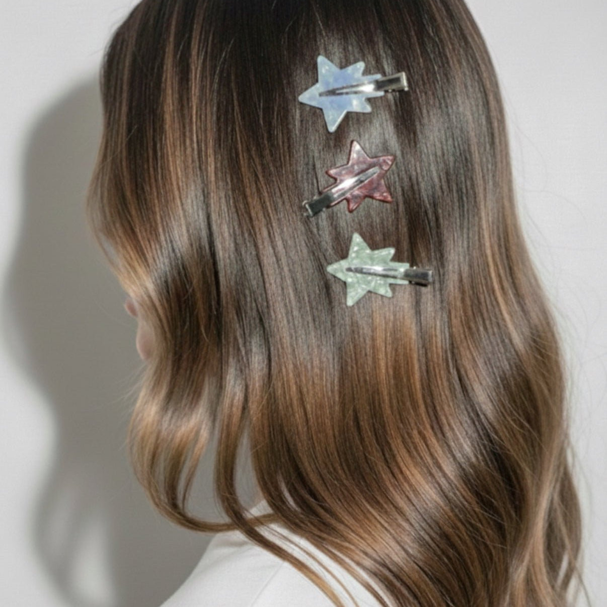 Star Creaseless Hair Clips - Silknlove