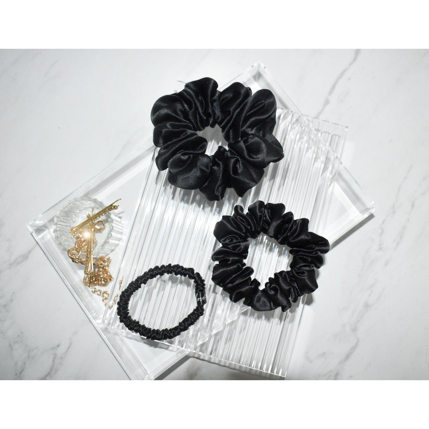 Black Silk Scrunchie Set, Black Silk Scrunchies, silk black scrunchie, best silk scrunchies best silk scrunchies, slip silk scrunchie,silk scrunchies, slip black scrunchies, black silk hair ties, black silk hair scrunchies,