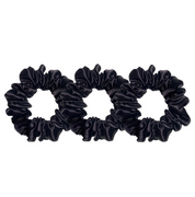 Black Silk Scrunchies, silk black scrunchie, best silk scrunchies best silk scrunchies, slip silk scrunchie,silk scrunchies, slip black scrunchies, black silk hair ties,  black silk hair scrunchies, slip scrunchie, slip silk pillowcase, best silk scrunchies, best hair tie, damage free hair scrunchie, ponytail holder