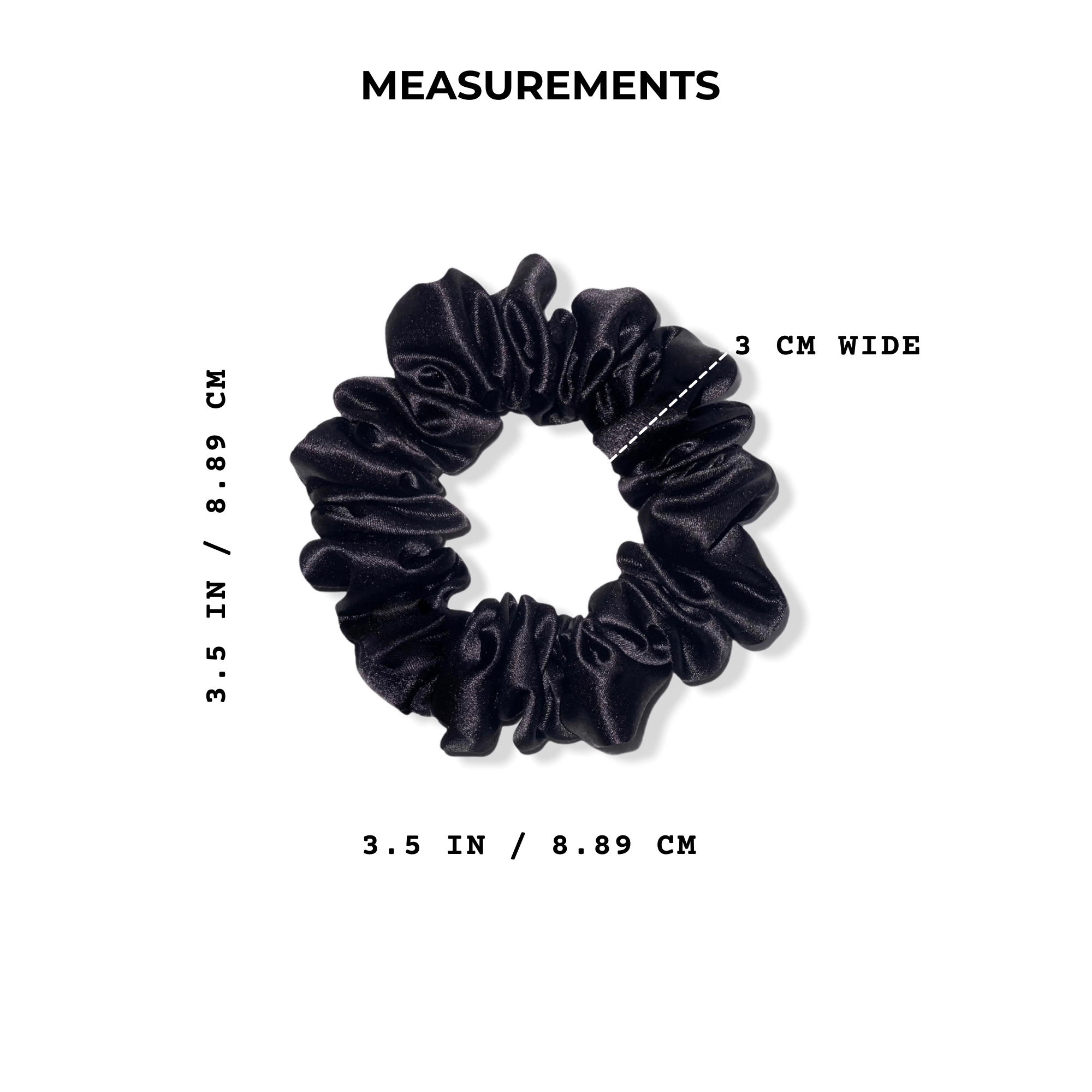 Midi Silk Scrunchie - Silknlove